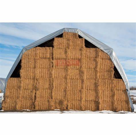 Large PVC tarpaulin for industrial storage