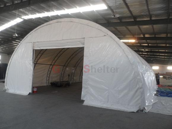 30’ (9m) wide Double Truss Frame Dome Shelter Tent